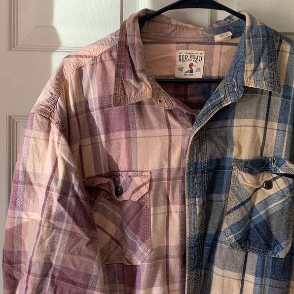 Split dyed flannel - Picture 2 of 4